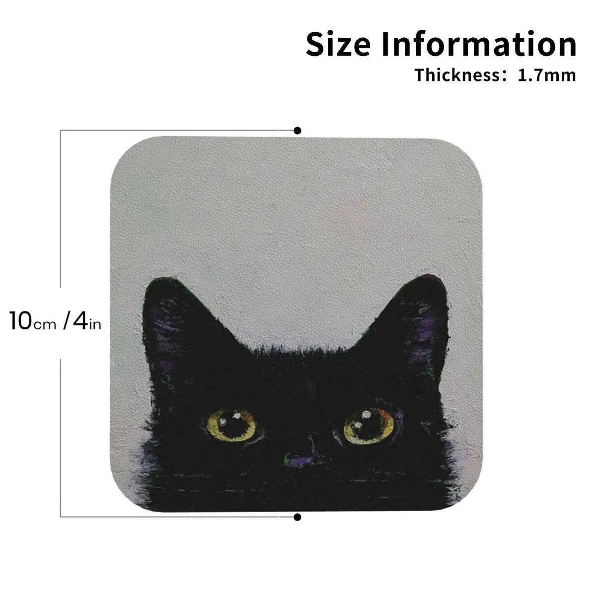 Black Cat Coasters
