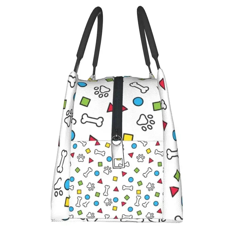 Cute Dog Paw Toys Thermal Insulated Lunch Bag