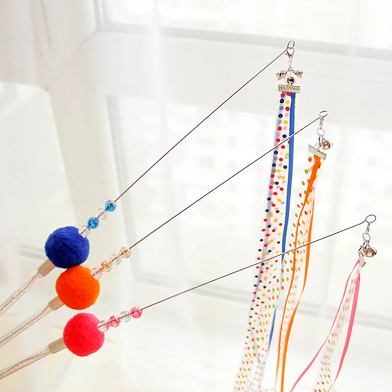 Funny Cat Toy Rod 9 Styles