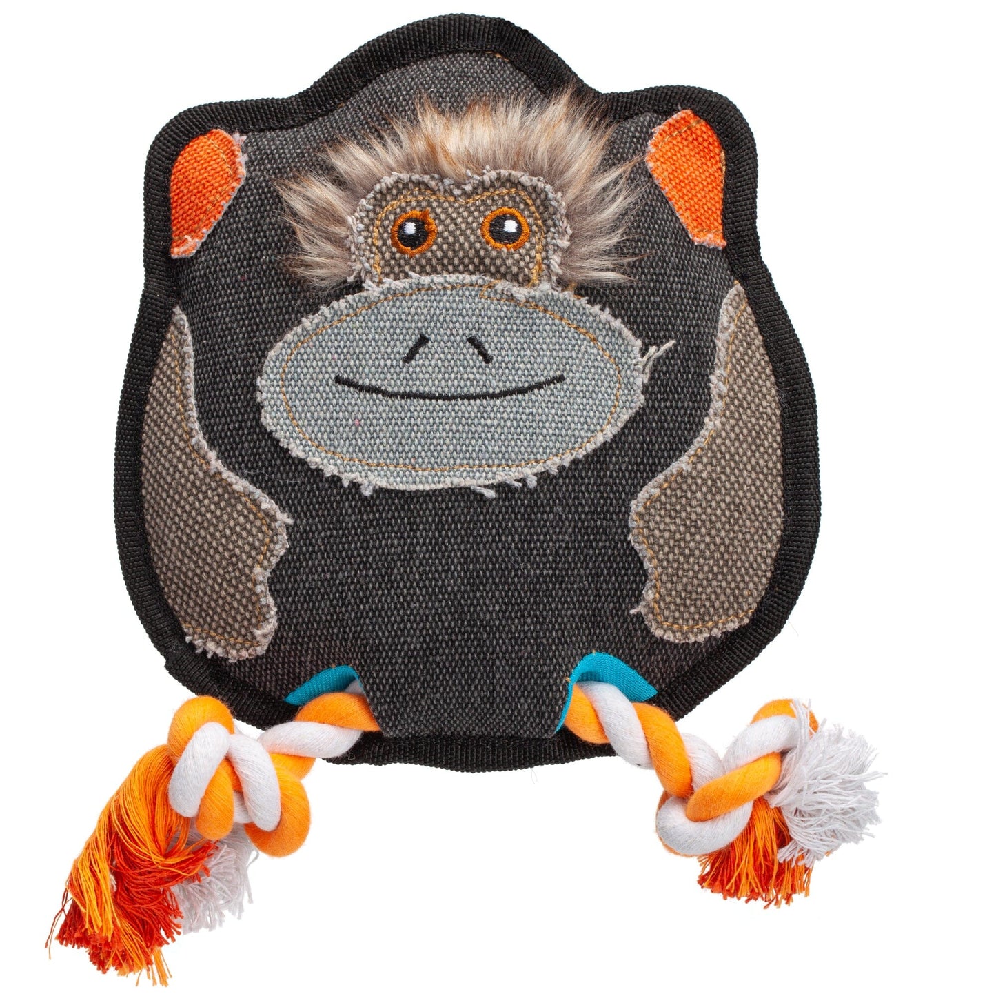 8" Nature Monkey Animal Squeaky Toy