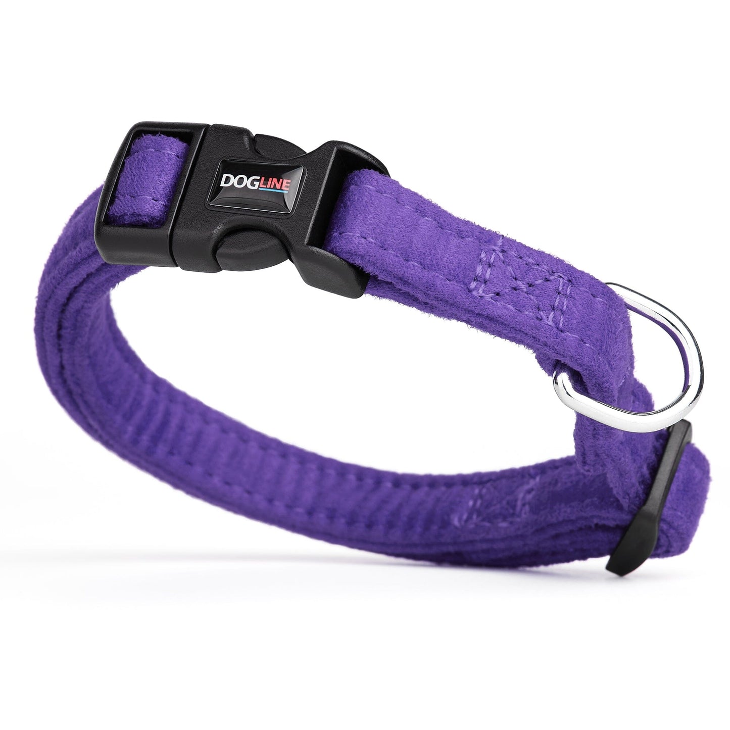 Comfort Microfiber Flat Dog Collar