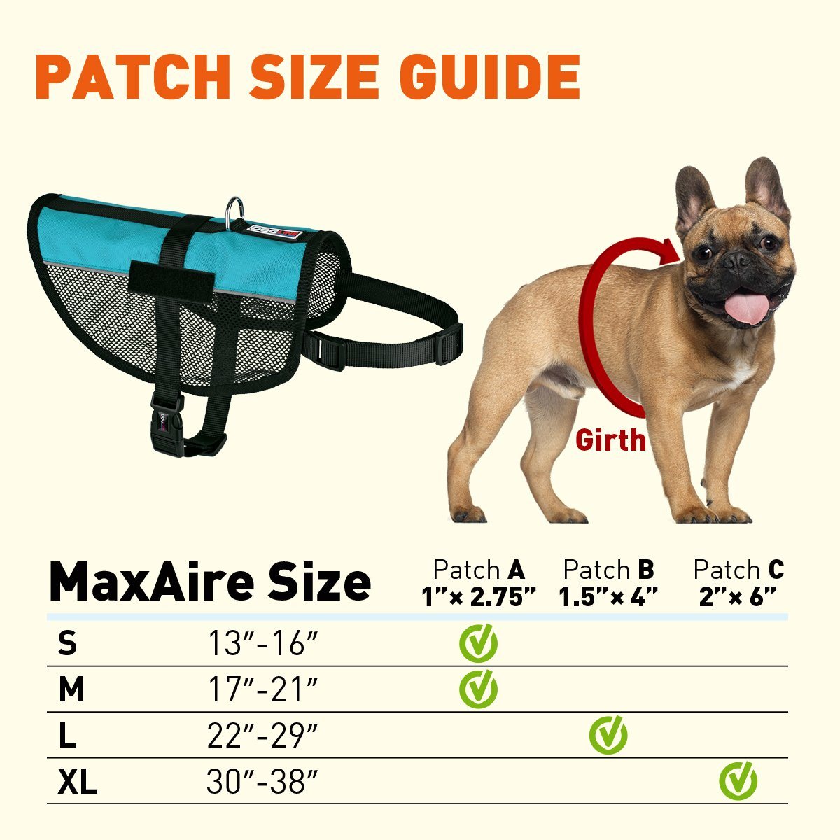 MaxAire Mesh Dog Vest Harness