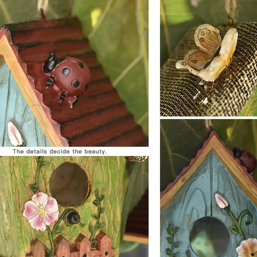 Hanging Outdoor Decoration Bird Houses