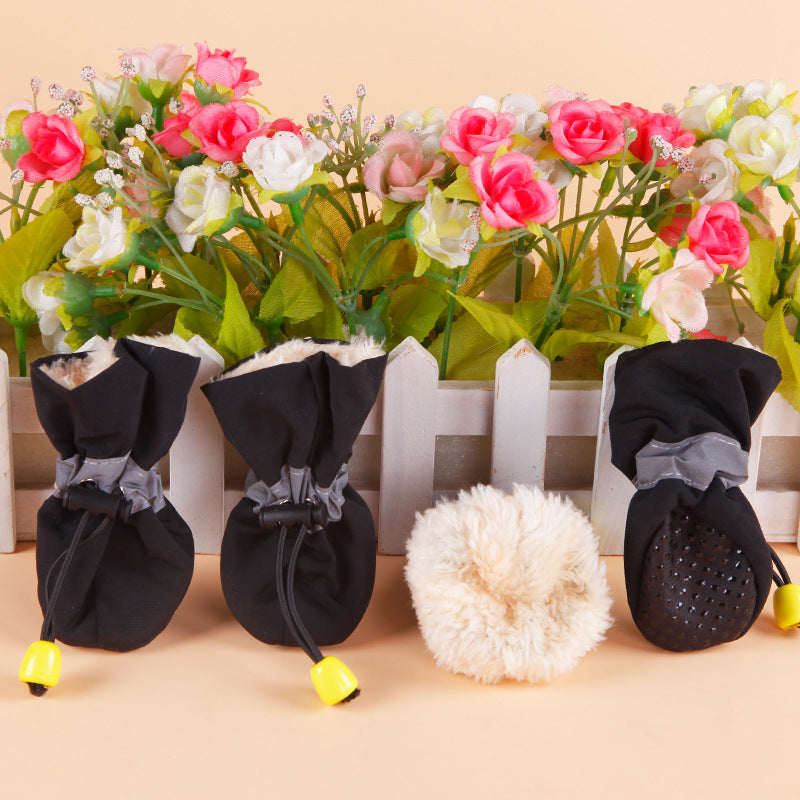 Soft-soled Rain Boots,  Waterproof Pet Shoes