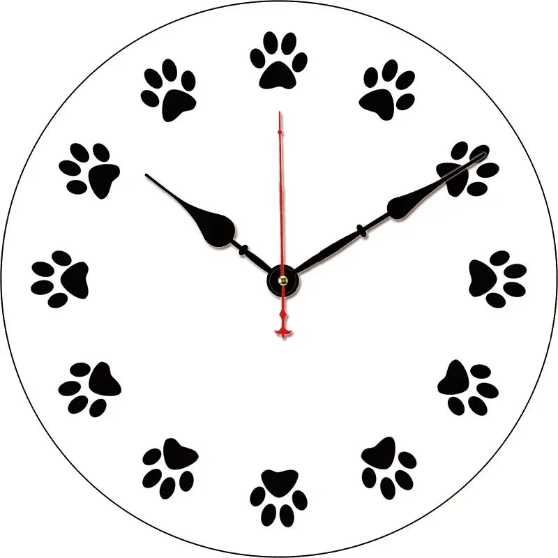 Pet Cat Wall Clock Multiple Designs