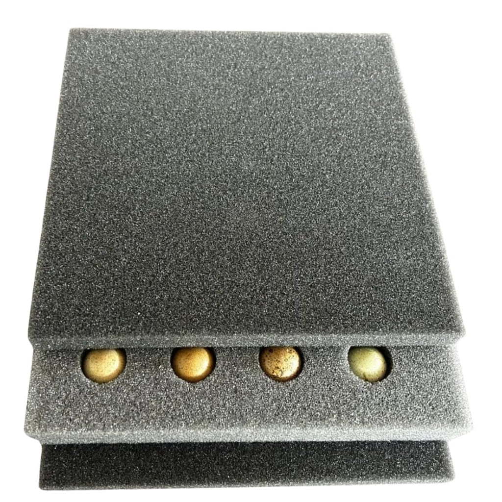 Button Quail Egg Foam Shipper 20 Hole Sets - Safe Egg Transport for Button Quail Eggs 10 Count
