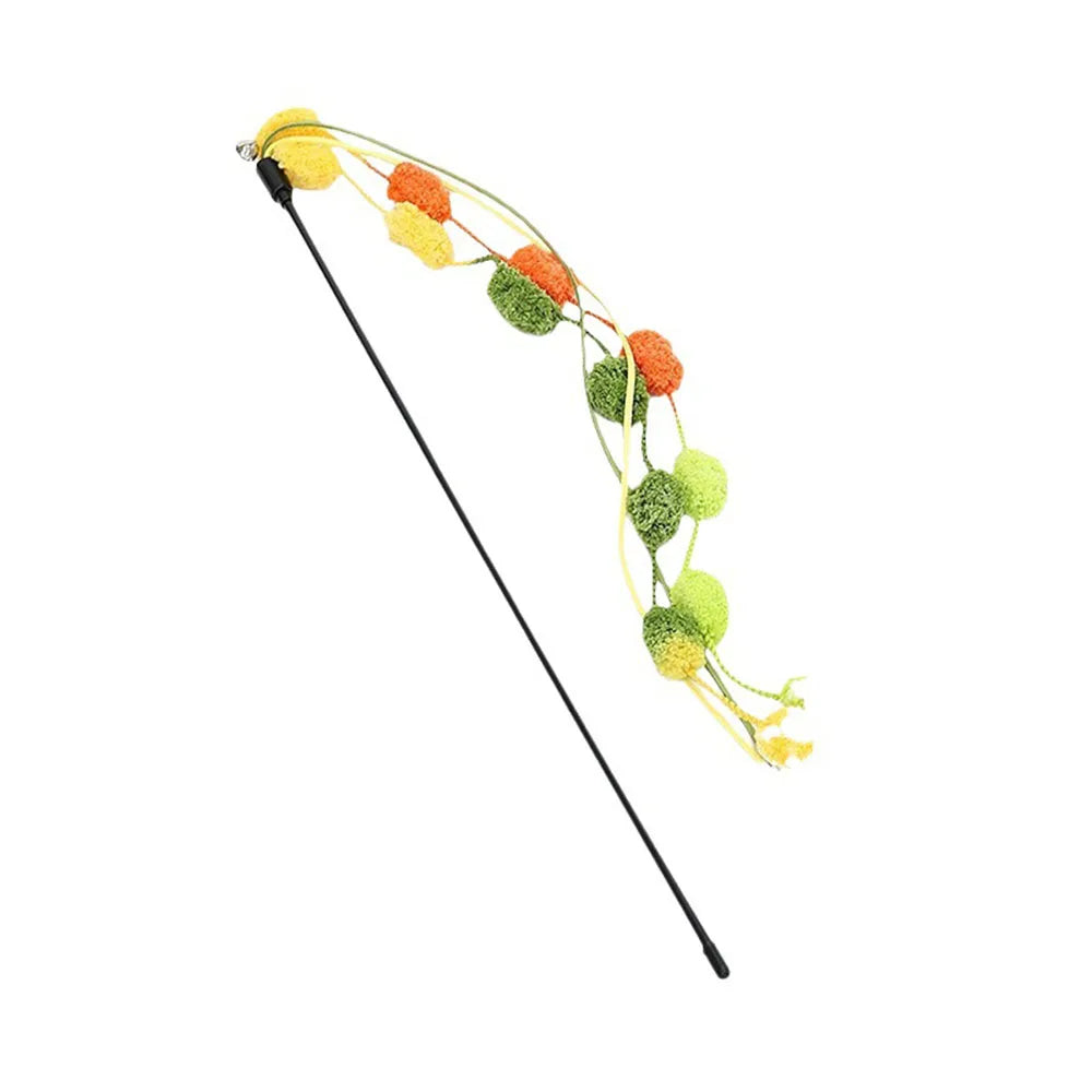 Cat Tickling play Stick