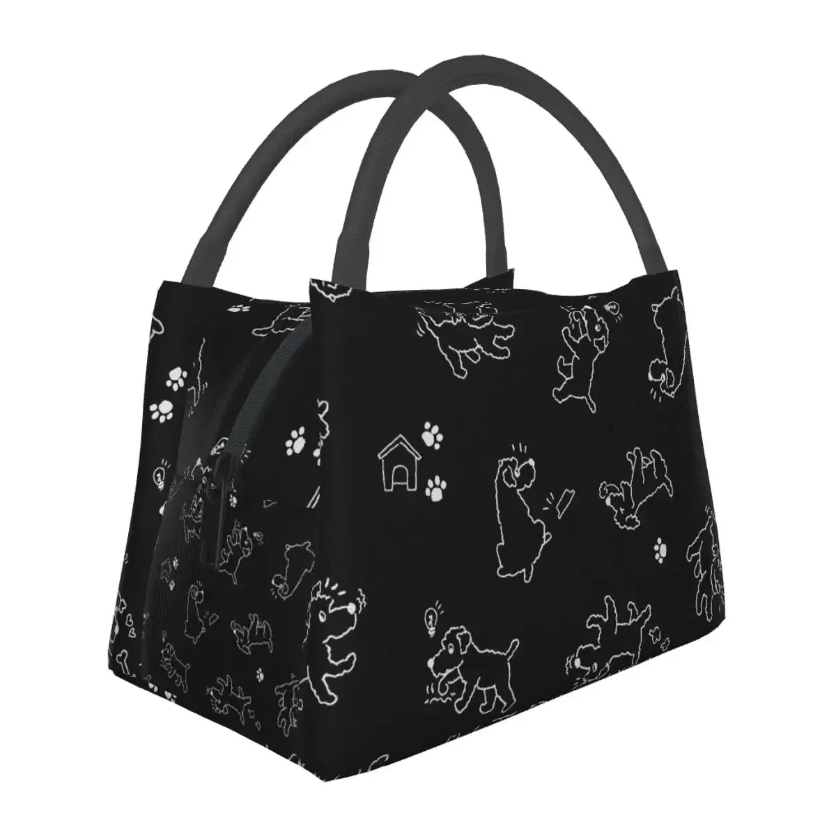 Colorful Dog Lunch Cooler Bag , variety
