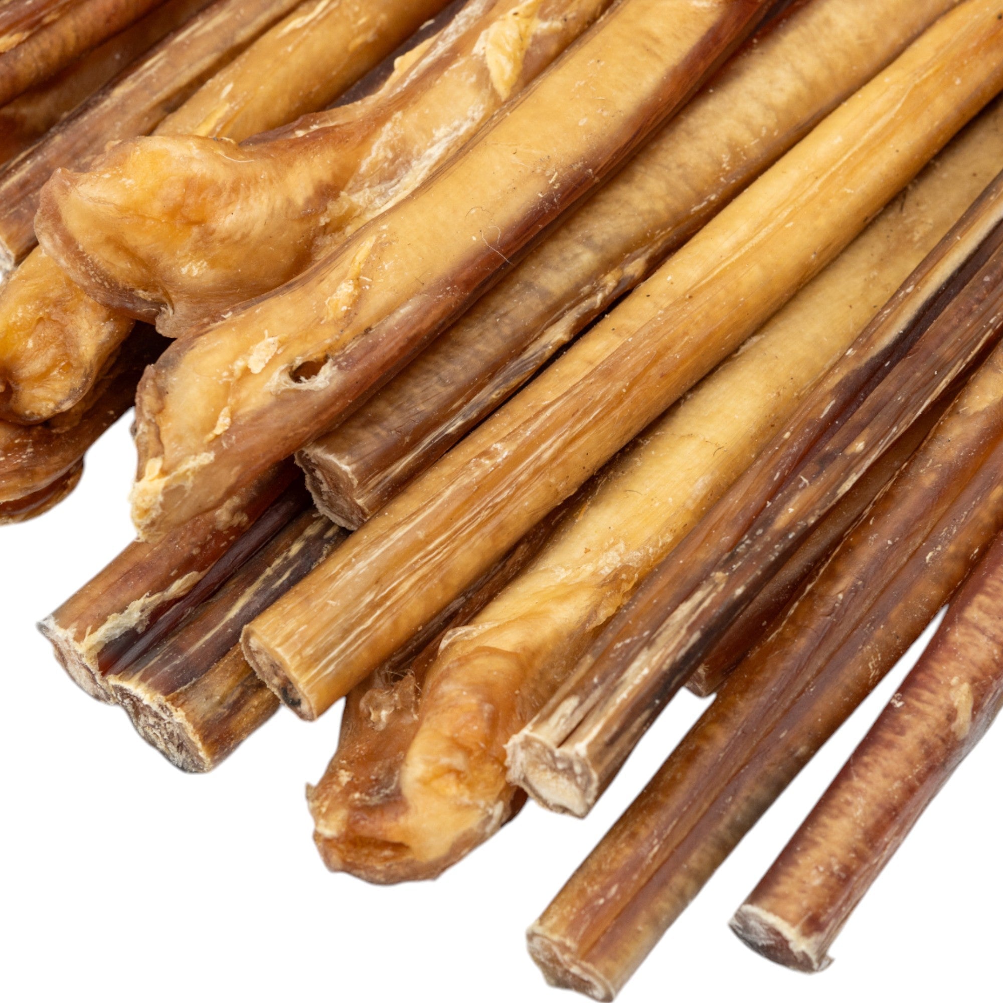 All-Natural Beef Bully Stick Dog Treats, Single Ingredient Dog Chews – 12-Inch Jumbo (25/case)
