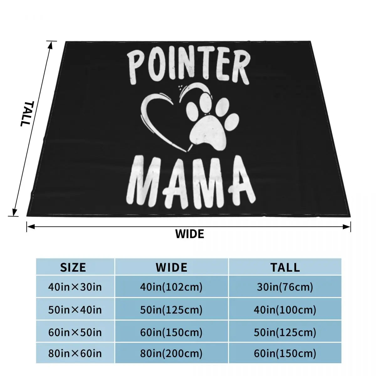 German Shorthair Dog Mom Fashion Formal Throw Blanket