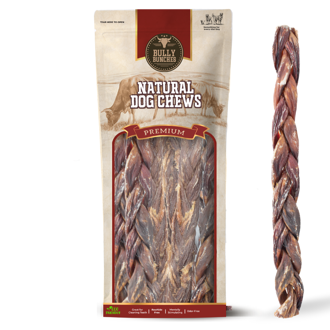 12 Inch Braided Jerky Stick