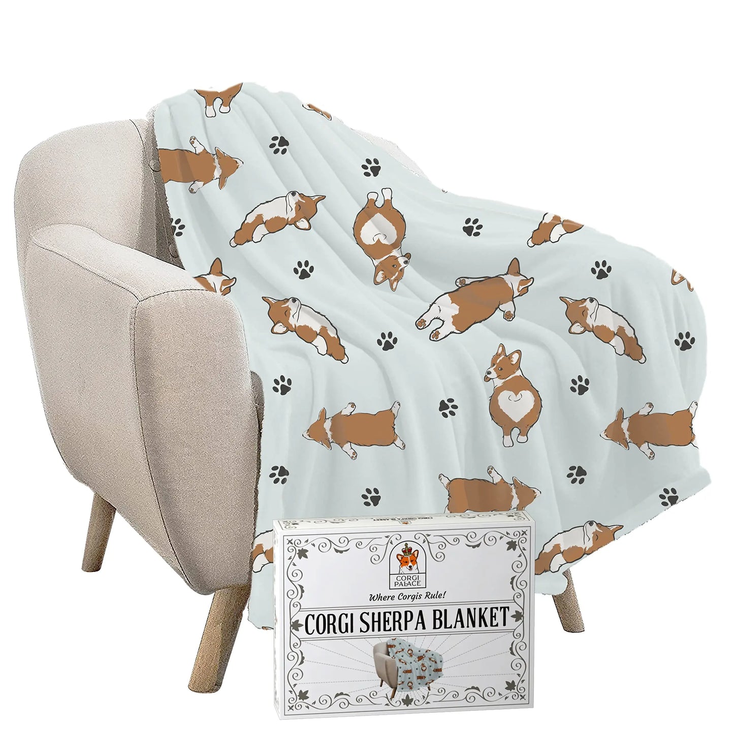 Soft Plush Flannel Blanket for Couch or Bed