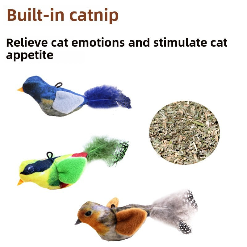 Pet Sound Bird Toy, Safe Material, Durable And Anti-bite, Alleviate Pet Anxiety