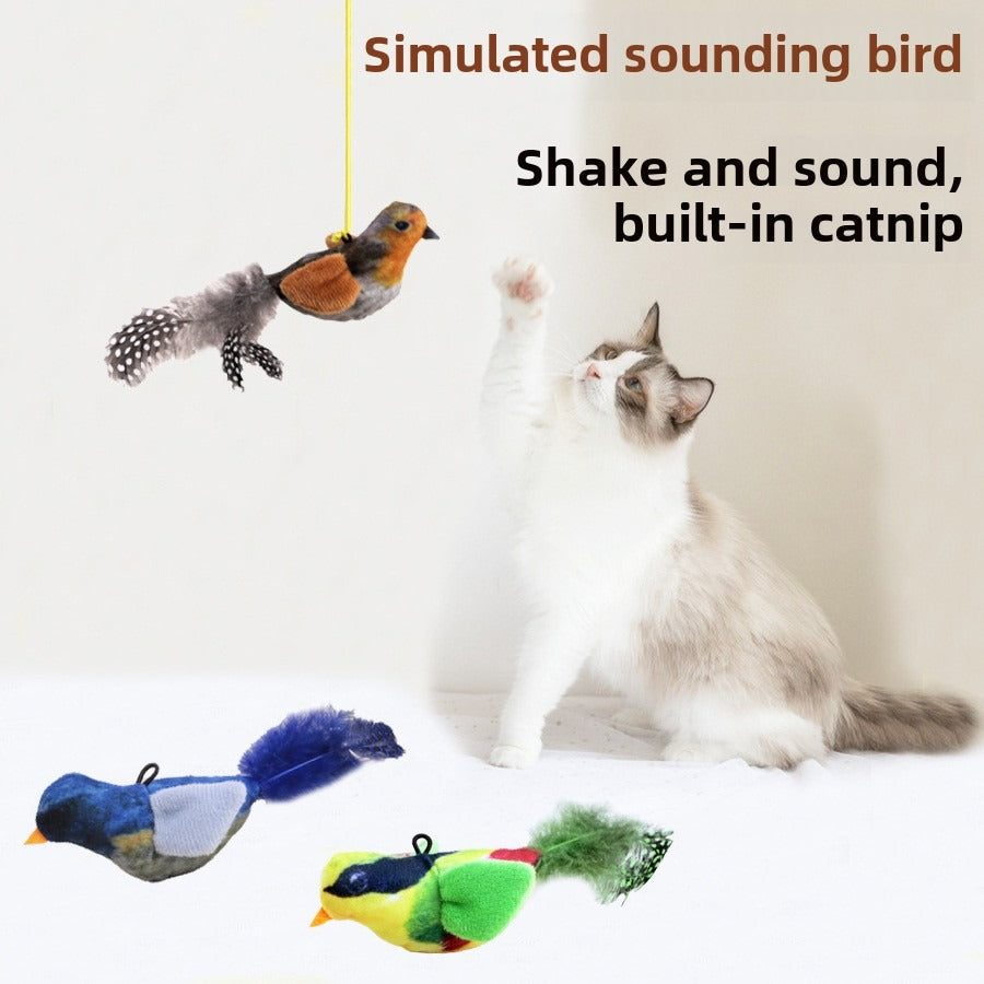 Pet Sound Bird Toy, Safe Material, Durable And Anti-bite, Alleviate Pet Anxiety