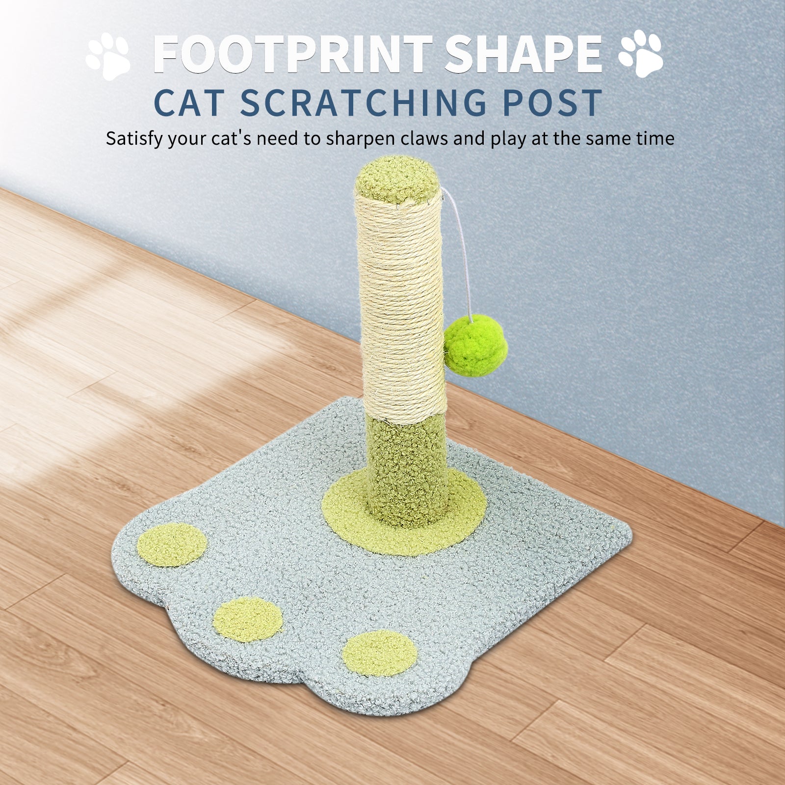 Footprints Cat Scratch Tower