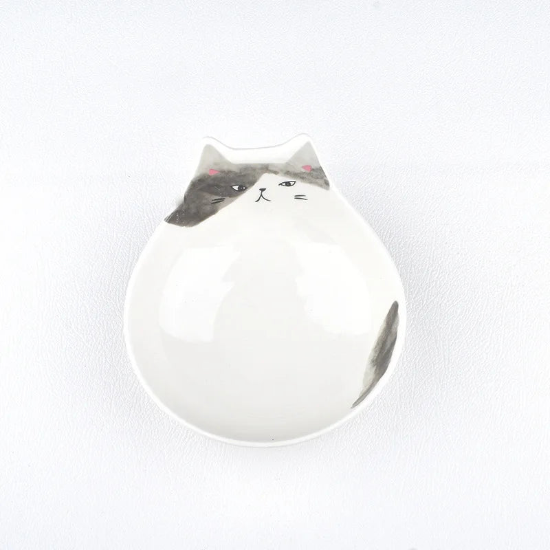 Ceramic Cat Face Tableware