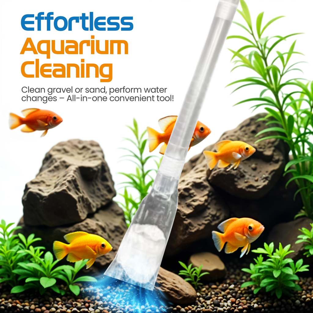 Flipper AquaVac Gravel/Sand Cleaner & Siphon Kit