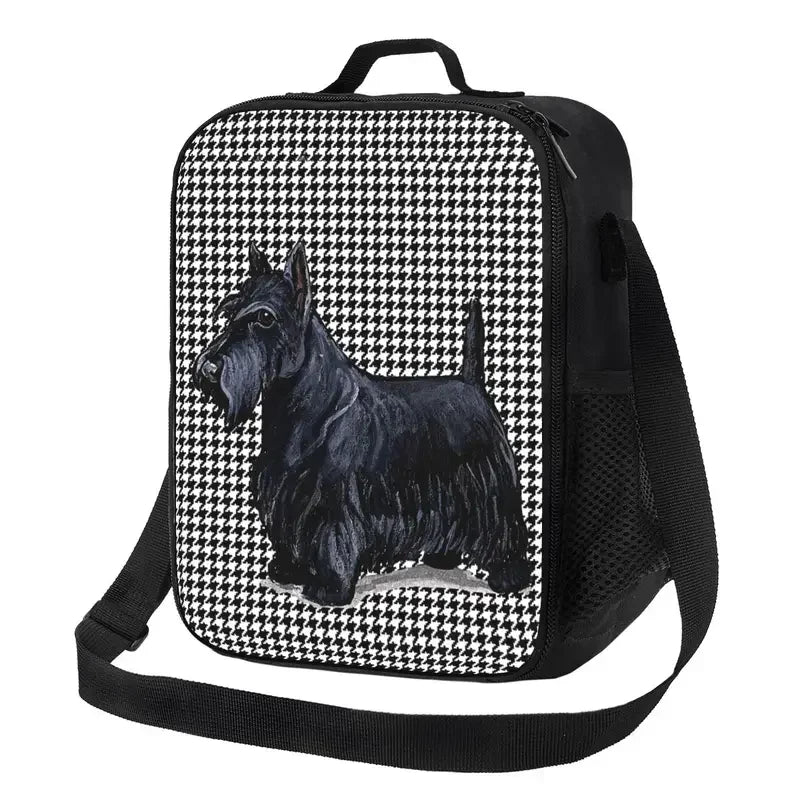 Scottie Dog Insulated Lunch Tote Bag Multiple Designs