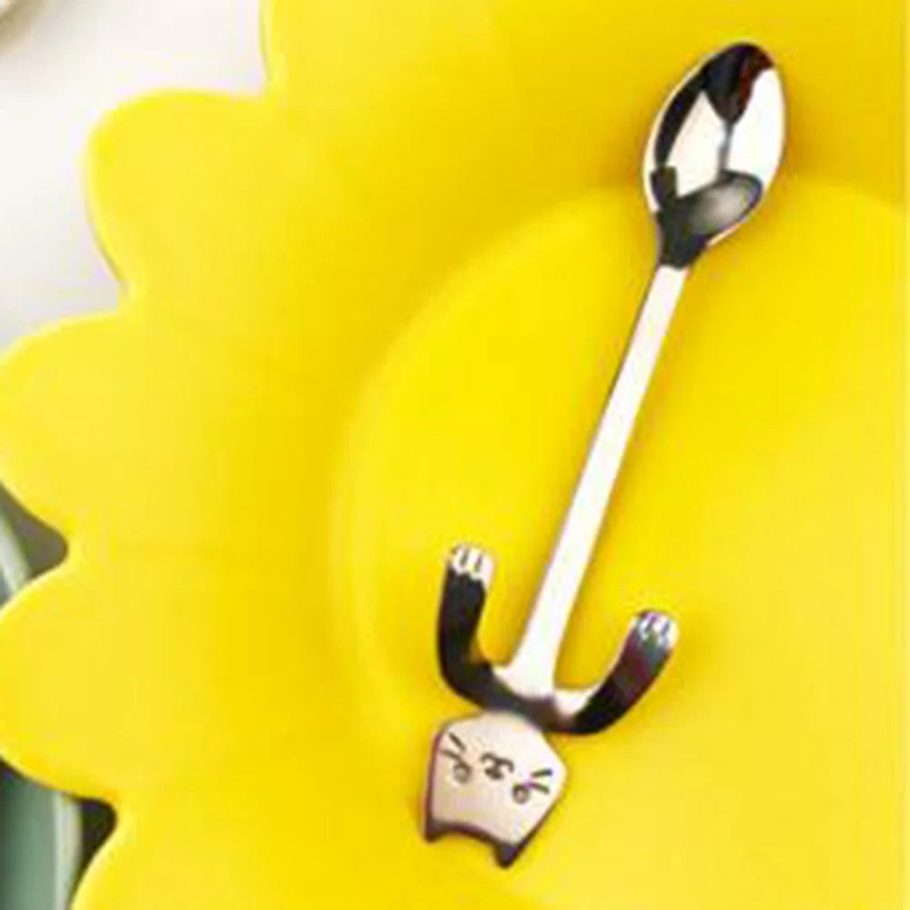Coffee & Tea Spoon Mini Cat Long Handle