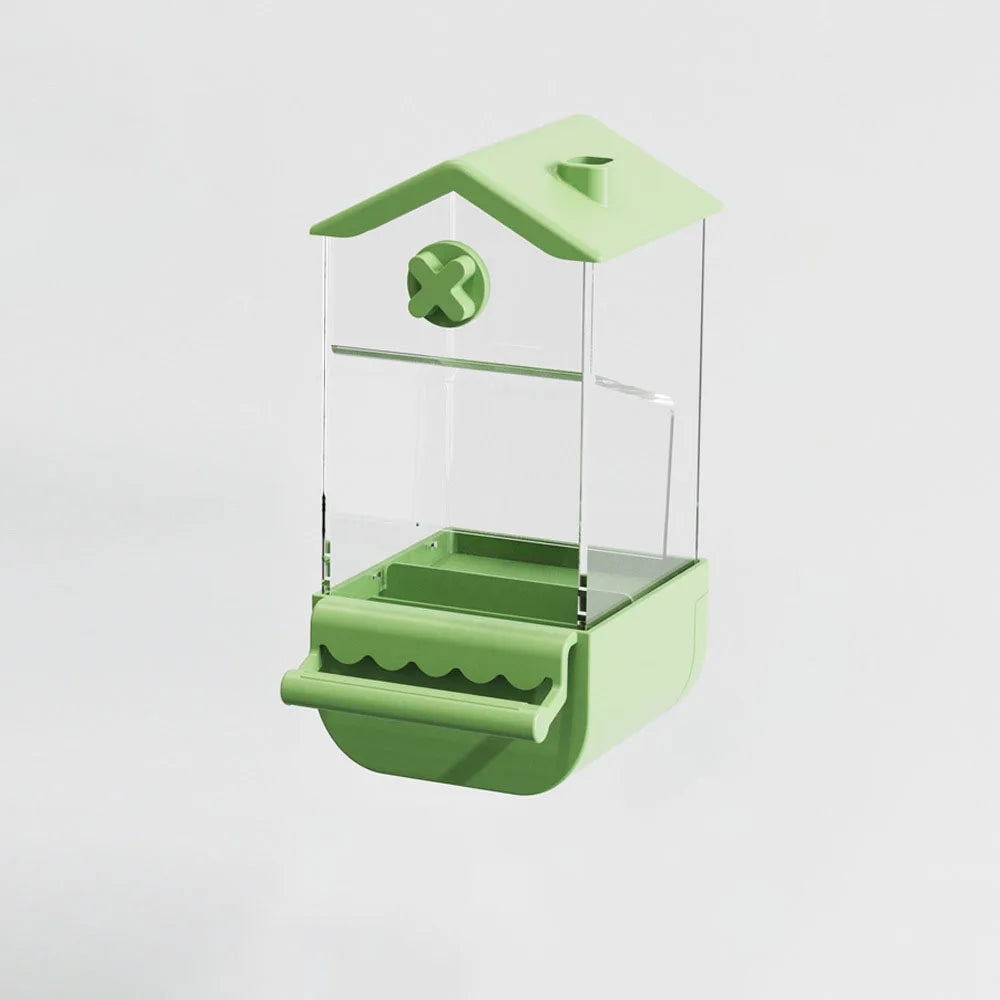 Automatic Bird Feeder Anti Spill And Splash Hanging Feeder