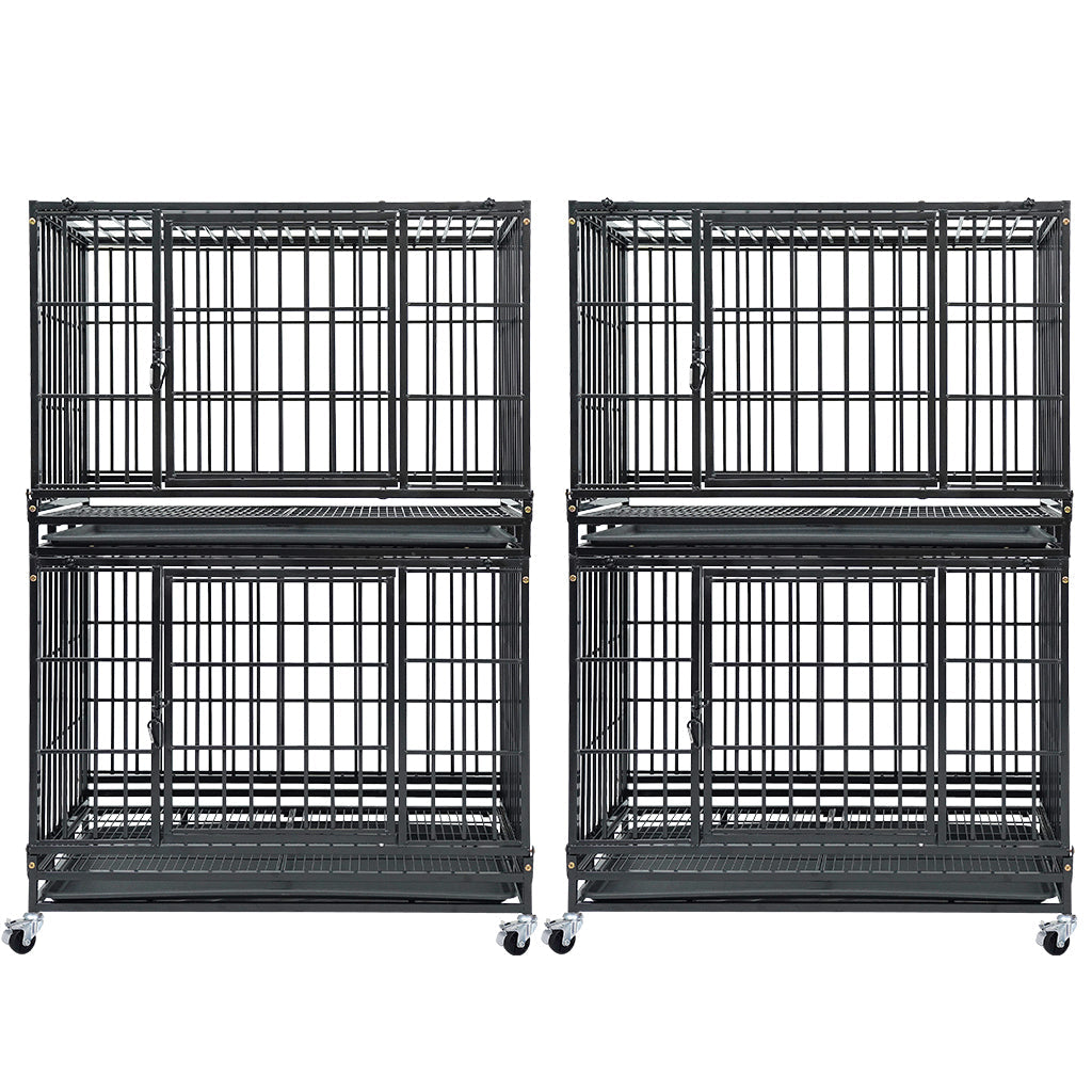 37" Stackable Heavy Duty Dog Kennel 371D04