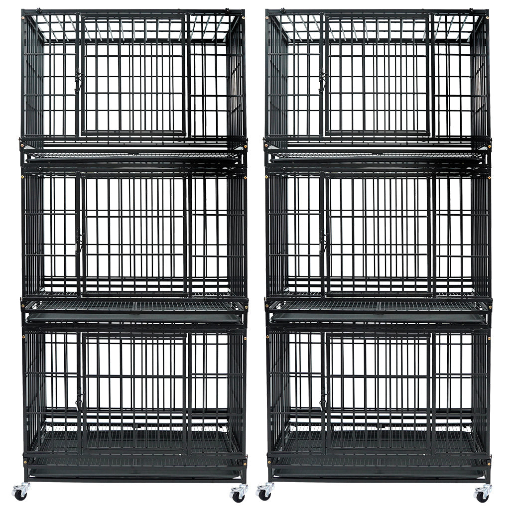 37" Stackable Heavy Duty Dog Kennel 371D04