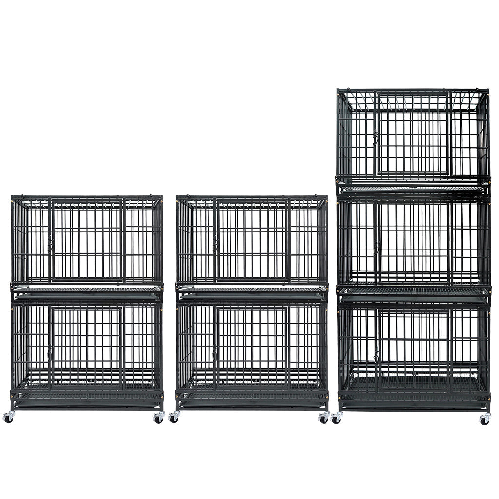 37" Stackable Heavy Duty Dog Kennel 371D04