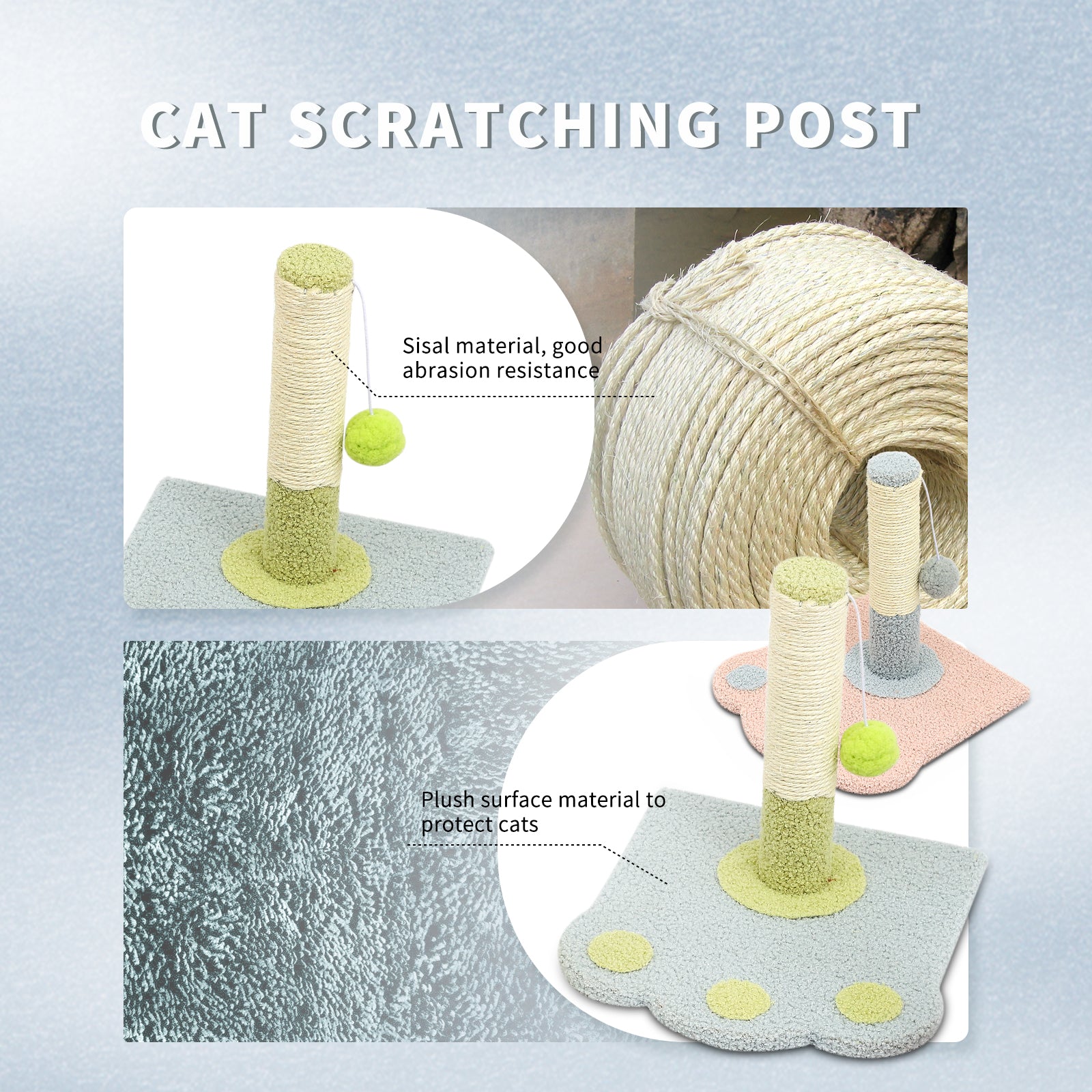 Footprints Cat Scratch Tower