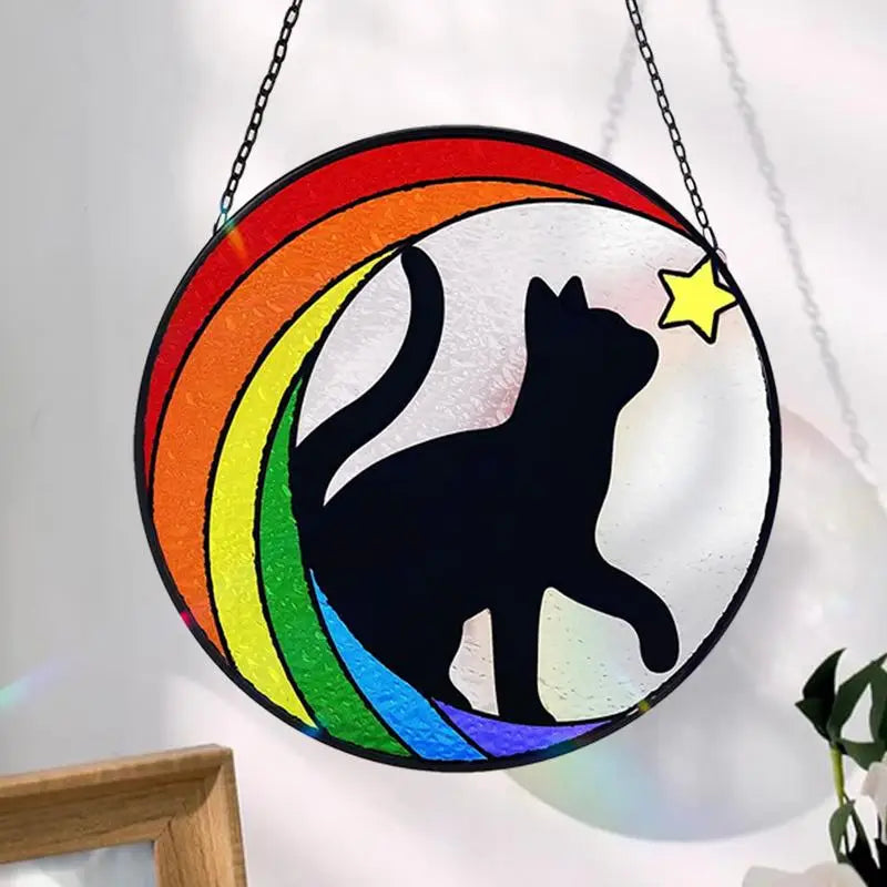 Pet Memorial Suncatcher, Angel Pet