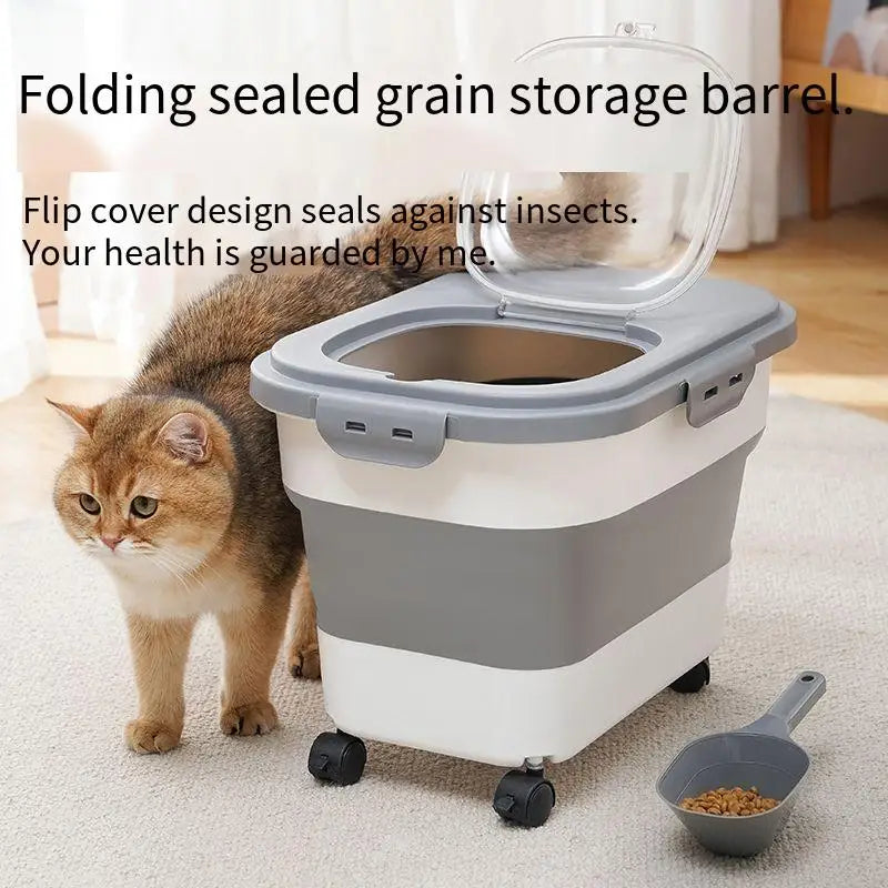 Collapsible Pet Food Storage Container 13/33LB