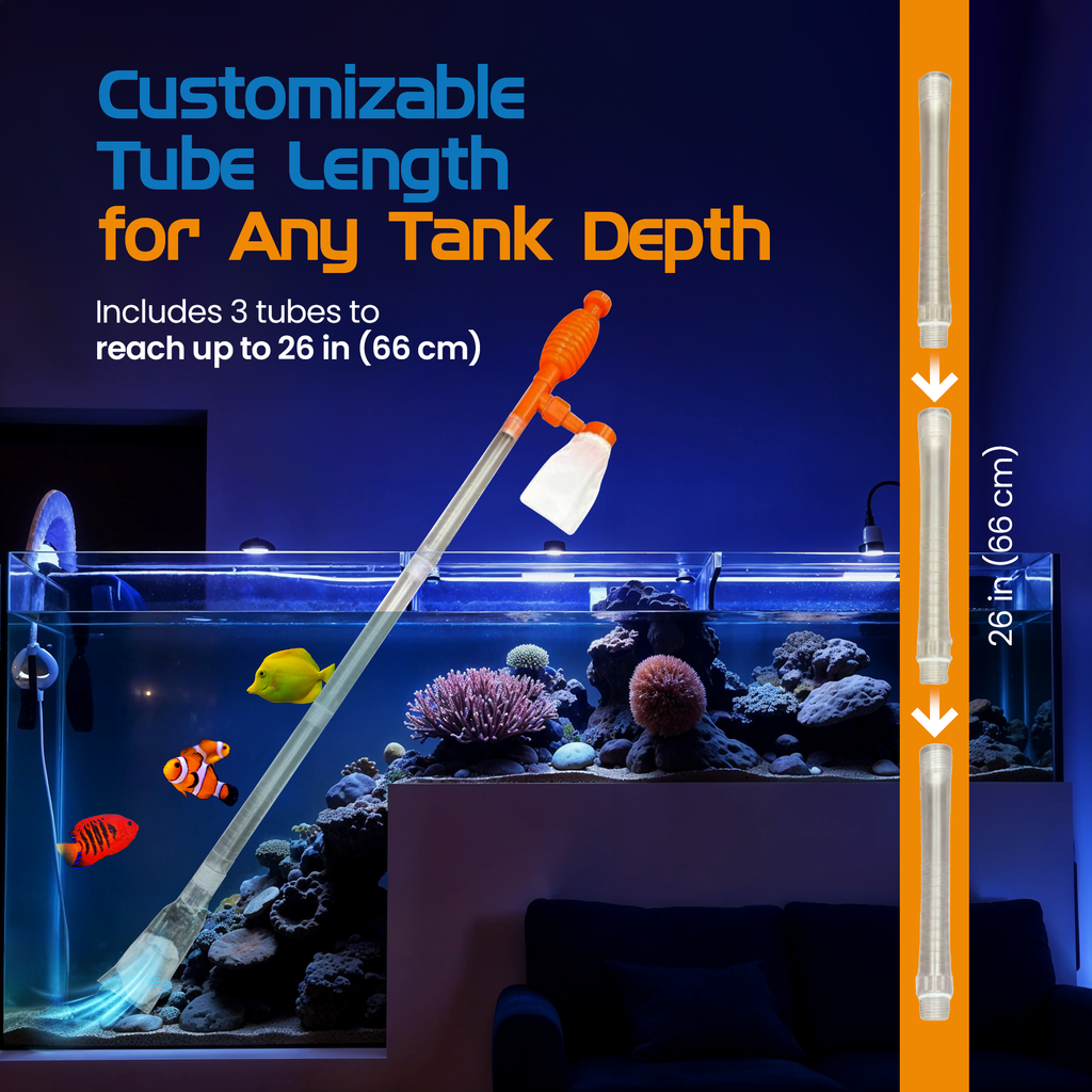 Flipper AquaVac Gravel/Sand Cleaner & Siphon Kit