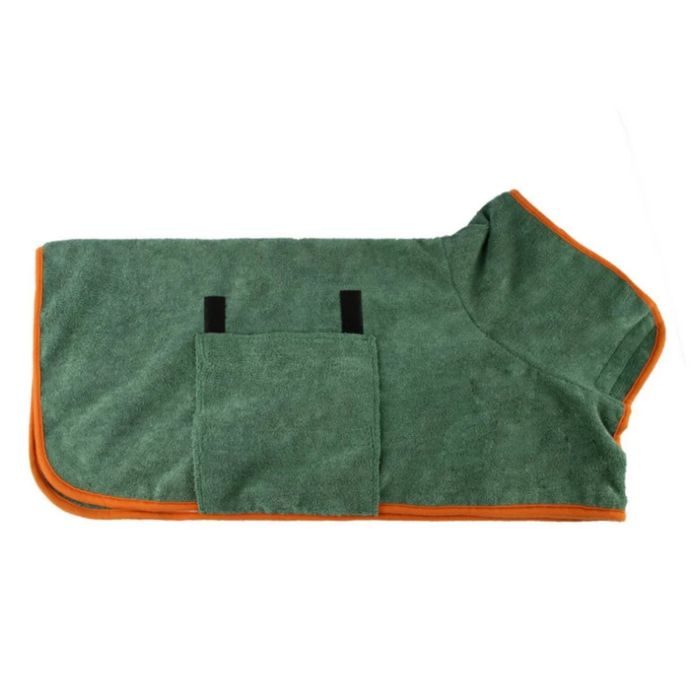 Super Absorbent Pet towel Drying Coat