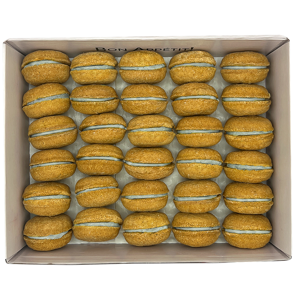 40 Count Dog Macaron Treats Gift Box