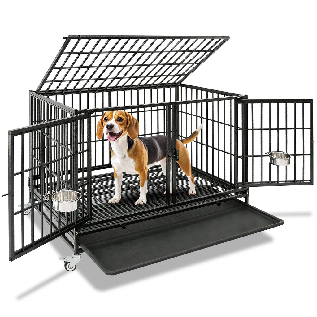 42" Collapsible Dog Crate 43ST
