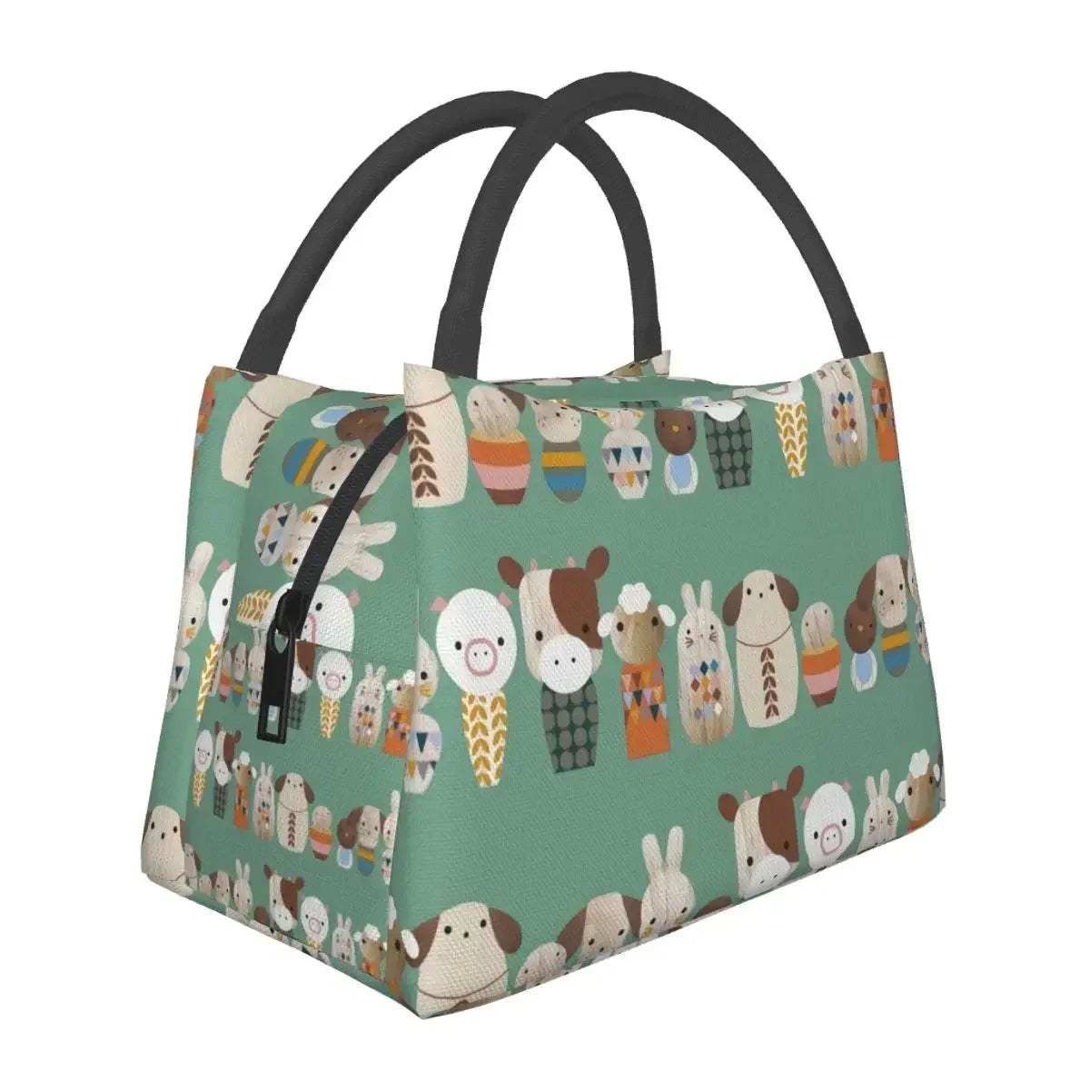 Colorful Dog Lunch Cooler Bag , variety