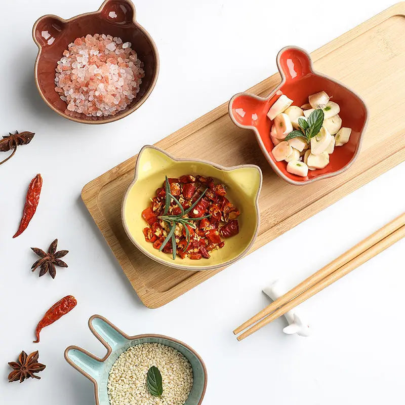 Lovely Ceramic Dishes Cartoon Animal Dishes