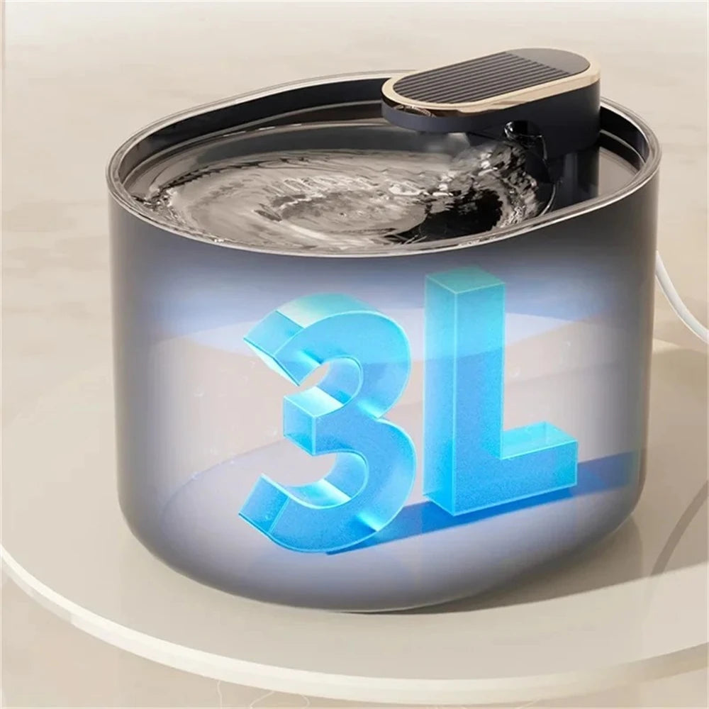 Automatic Pet Drinking Fountain Intelligent Water Dispenser 3L
