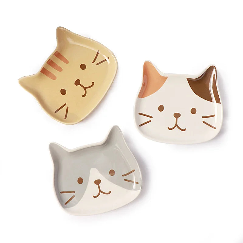 Cute Cat Ceramic Tableware Set