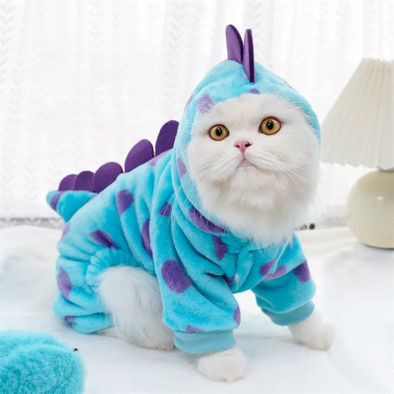 Pet Clothing Dinosaur Shape
