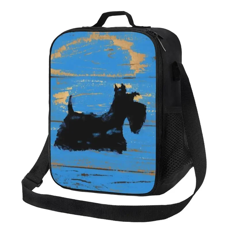 Scottie Dog Insulated Lunch Tote Bag Multiple Designs