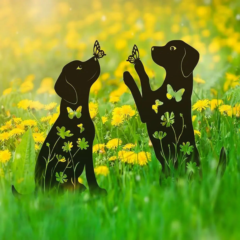 Fashion Iron Animal Outdoor Yard Art Decor