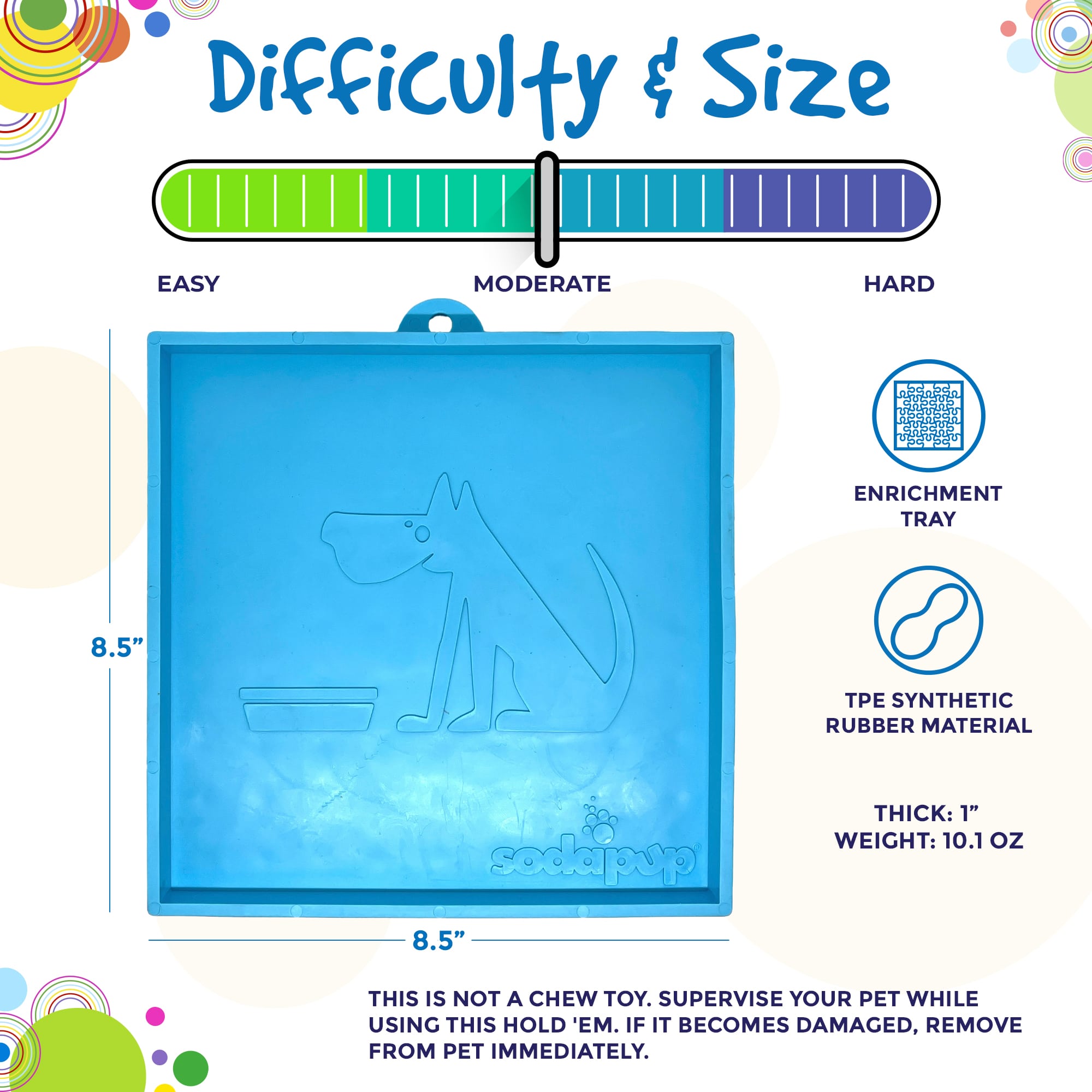 Hold 'em Suction Cup Holder for Dog Bowls & Lick Mats | USA Made