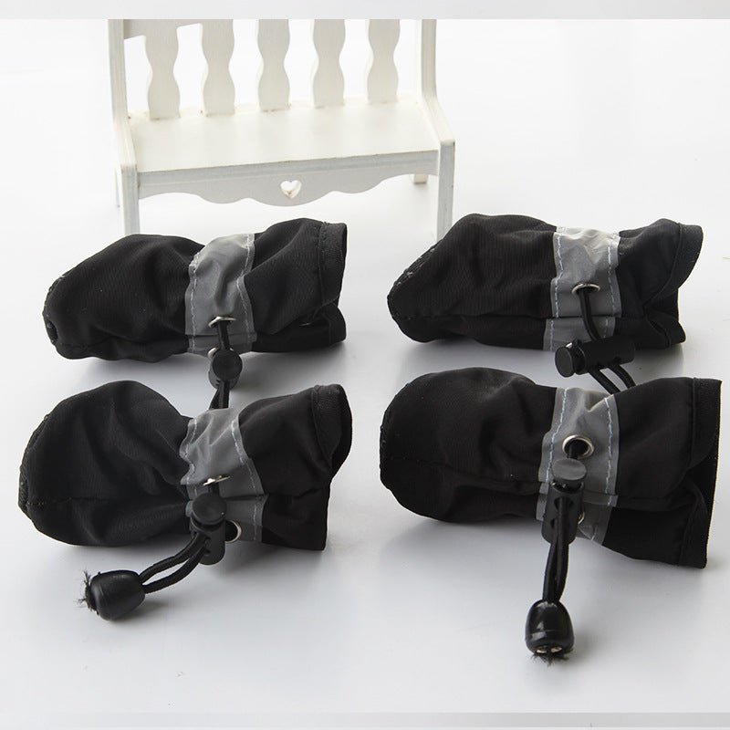 Soft-soled Rain Boots,  Waterproof Pet Shoes