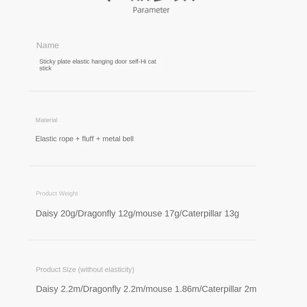 Hanging Swinging Cat Toy