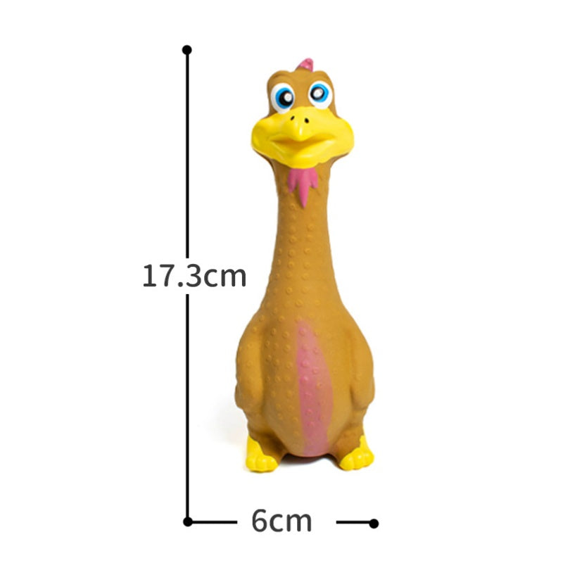3pcs  Latex Screaming Chicken Toys Eco Friendly
