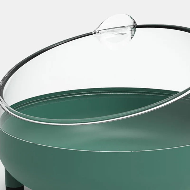 Tilted Pet Bowl with Safeguard Neck