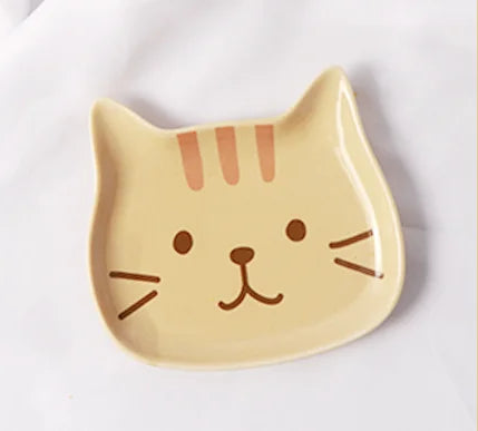 Cute Cat Ceramic Tableware Set