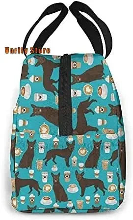 Lunch Bag Cute Dogs Lunch Box Insulated Bag
