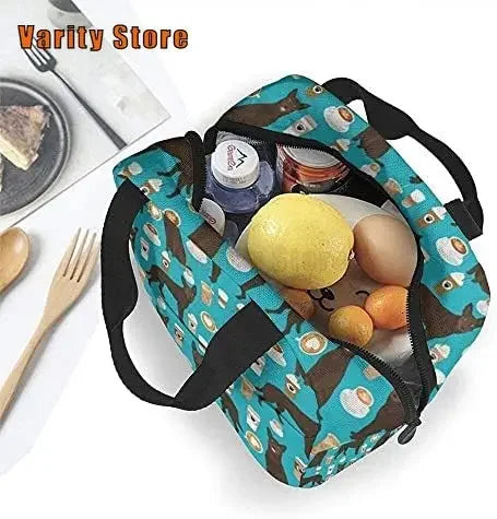 Lunch Bag Cute Dogs Lunch Box Insulated Bag