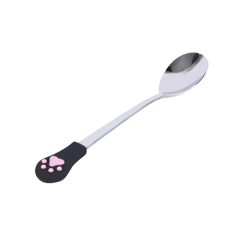 Stainless Steel Cat Paw Spoons